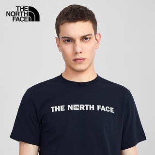 เสื้อยืดแขนสั้น พิมพ์ลาย The North Face สําหรับผู้ชาย | 5jts