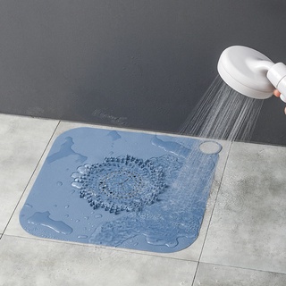 Silicone Large Anti Blocking Sink Floor Drain Pad With handle