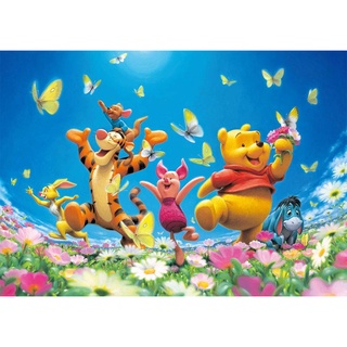 จิ๊กซอว์ Tenyo - Disney Winnie the Pooh Happiness  300 piece  (ของแท้  มีสินค้าพร้อมส่ง)