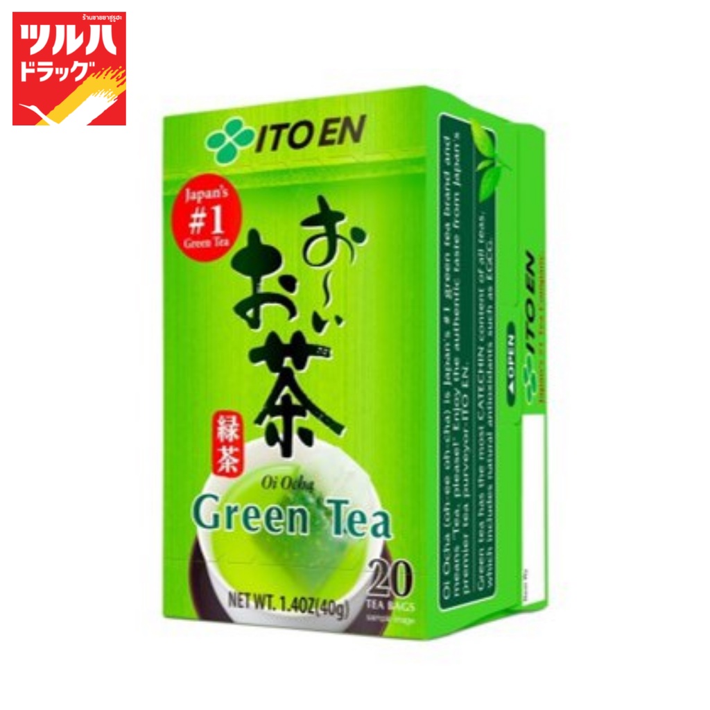 อิโตเอ็น โออิ โอฉะ เรียวคุฉะ ชาเขียวญี่ปุ่นชนิดซอง 40 กรัม/ITO EN OI OCHA RYOKUCHA 40g.