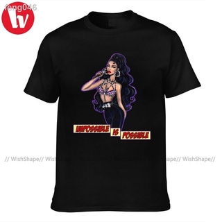 ﹍✒2021 ใหม่สไตล์ Selena Quintanilla T เสื้อผู้ชายผ้าฝ้ายพิมพ์ TEE เสื้อผู้ชายคอกลมสไตล์เกาหลี 100% เสื้อยืดผ้าฝ้ายแท้แขน