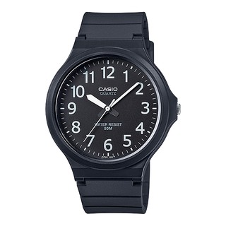 CASIO นาฬิกาข้อมือผู้ชาย รุ่น MW-240-1BVDF - สีดำ