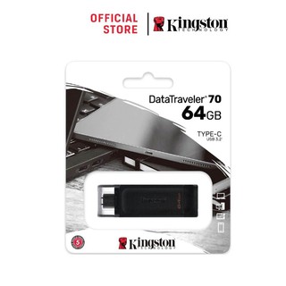 Kingston 64GB DataTraveler 70 USB-C ความเร็ว 3.2 Flash Drive - แฟลชไดร์ฟ (DT70/64GB)