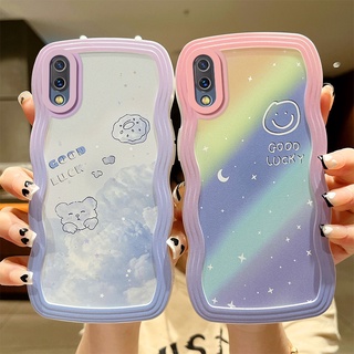 เคสนิ่ม ลายการ์ตูนคลื่น สําหรับ IPhone 11 12 13 6 plus 7 plus 8 plus