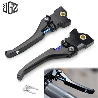 ขายก้านเบรคแต่งสำหรับ VESPA ใส่ GTS GTS300 อุปกรณ์เสริมรถจักรยานยนต์ Motorcycle CNC Aluminum Handlebar Infinitely Adjustable Brakes Levers for VESPA GTS 250 300 2013 - 2019 2020 2021 2022 Motor Accessories