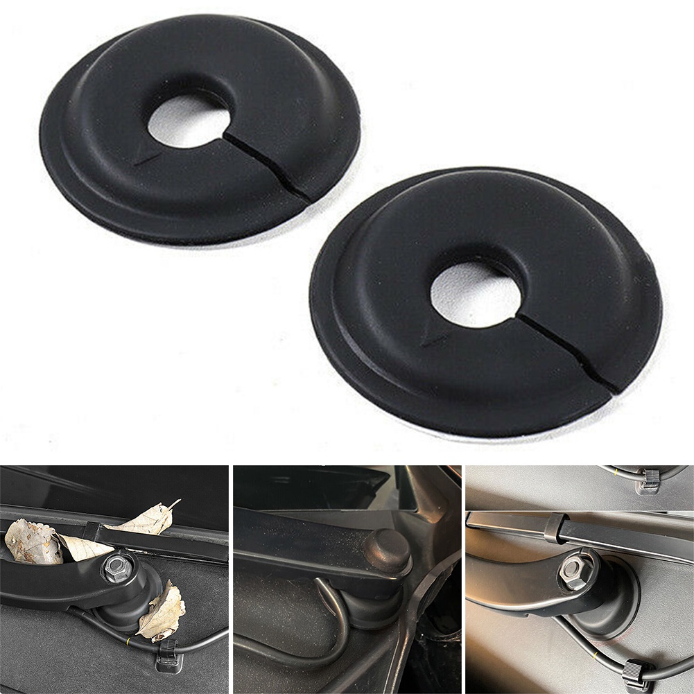 Tesla อุปกรณ์เสริม2cs Silicone rotective lug Silica Gel Black For Tesla Model Y 2022 Wier Wier Hole 