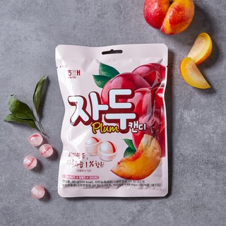 พร้อมส่ง 자두 캔디 ลูกอมรสพลัม Haitai Plum Flavored Plum Candy 90g