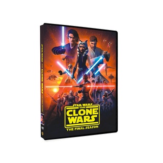 แผ่น DVD การ์ตูน Star Wars the clone Wars season seven Star Wars 3 hd ภาษาอังกฤษ