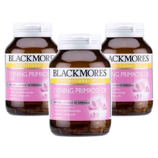 Blackmores Evening Primrose Oil ลดอาการปวดประจำเดือน (60 แคปซูล) x 3 ขวด