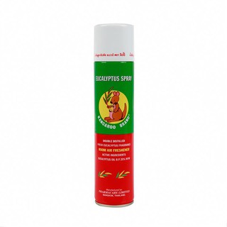 Kangaroo Brand แคงการู แบรนด์ สเปรย์ยูคาลิปตัส ตราจิงโจ้ ขนาด 300 ml [1 กระป๋อง]