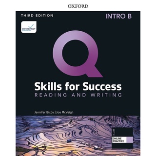 Se-ed (ซีเอ็ด) : หนังสือ Q  Skills for Success 3rd ED Intro  Reading and Writing  Student Book B +iQ Online Practice