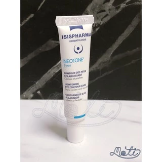 ISIS Neotone Eyes เจลบำรุงรอบดวงตา สำหรับถุงใต้ตาบวม มีรอยคล้ำรอบดวงตา 15 ml isispharma neotone eye