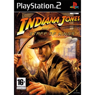 แผ่นเกมส์ Play Station2 PS2 Indiana Jones And The Staff Of Kings ( 1 DVD )