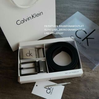 Calvin Klein Belt and Buckle Set (No.02)แท้💯outlet
เซตสุดคุ้ม!! เข็มขัด + หัวเข็มขัด 2 ชิ้น