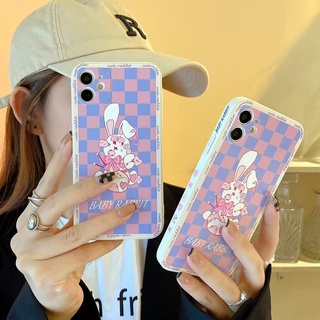 เคสโทรศัพท์มือถือลายกระต่ายน่ารักสําหรับ Huawei Y9S Y9 Prime 2019 Y9 2019 Honor 20 Lite P30 Pro P30 Lite P40 Pro Nova 7 Nova 7I Nova 7Se Nova 8 Nova 8Se Nova 5T Nova 4 Nova 4E Nova 3 Nova 3I Redmi Note 7 Redmi Note 8 Pro 3D