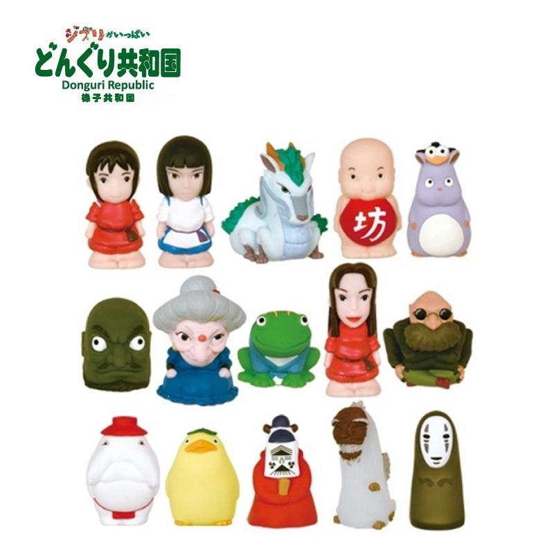 Spirited Away Figures ฮายาโอะมิยาซากิแอนิเมชั่นมินิตุ๊กตาของแท้