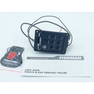 Hs-(พร้อมส่ง)presys FISHMAN 201 ใหม่ อะไหล่จูนเนอร์ปิ๊กอัพกีตาร์ EQ อุปกรณ์เสริม