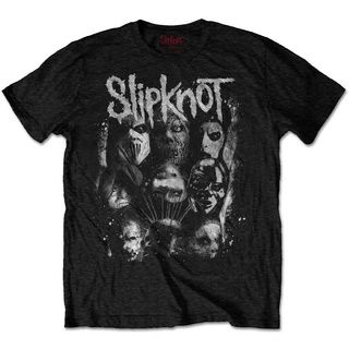 เสื้อยืดสีพื้น - ของขวัญวันพ่อ/แม่ Tshirt Slipknot Wanyk เสื้อผ้าฤดูร้อนสาดกระเซ็น