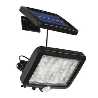 ไฟสปอร์ตไลท์ SOLAR SENSOR 56 LED โคมไฟled โคมไฟโซล่าเซลล์ ไฟถนน ไฟled ทำงานโดยตรวจจับความเคลื่อนไหว