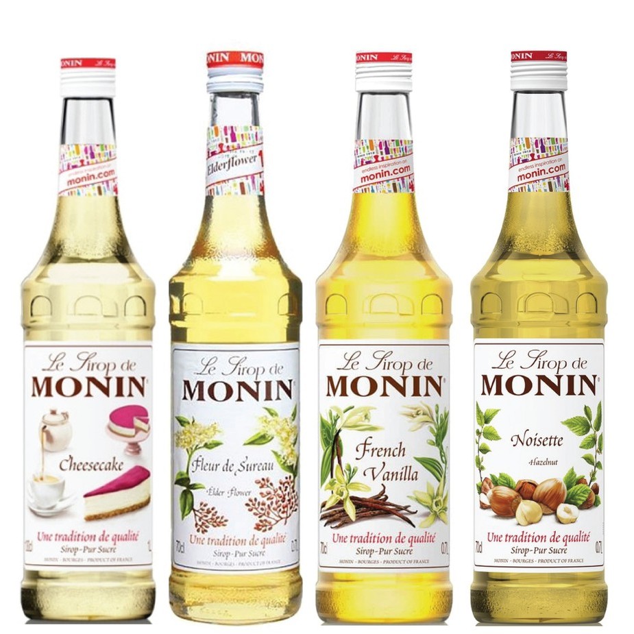 Hillkoff : น้ำเชื่อมแต่งกลิ่น Monin Syrup โมแนง โมนิน ไซรัป ขนาด 700 ml.
