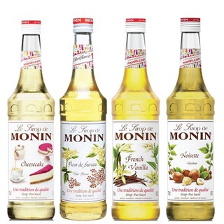 Hillkoff : น้ำเชื่อมแต่งกลิ่น Monin Syrup โมแนง โมนิน ไซรัป ขนาด 700 ml.