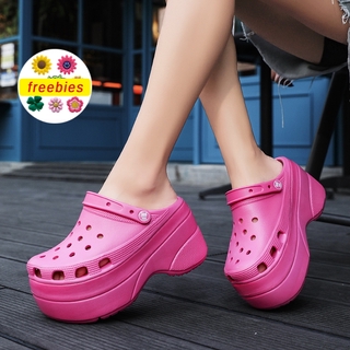 รองเท้าแตะ Crocs น้ําหนักเบา 10 ซม. / 4 นิ้ว คุณภาพสูง 36-43