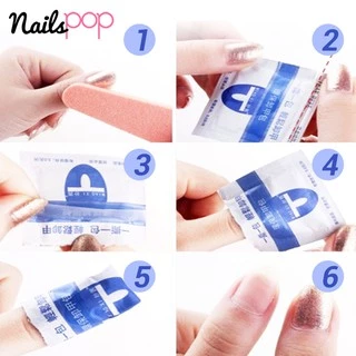 พร้อมส่ง⚡แผ่นถอดเจล น้ำยาล้างเจล ชุบสำลี แผ่นล้างเจล น้ำยาล้างเล็บ อย่างดี ล้างเจล ถอดเล็บอะคลิลิค