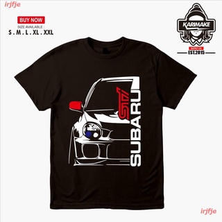 New Subaru IMPREZA STI WRX WRC FV Car T-Shirt Automotive T-Shirt - Karimake เสื้อยืดผู้ชาย ดพิมพ์ลาย เสื้อยืดผ้าฝ้าย คอก