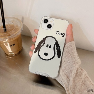 สินค้าพร้อมส่ง 🌙 เคสโทรศัพท์ เคส เคสมือถือ เคส TPU เคสนิ่ม กระจกหน้าDOG TPU-R1744