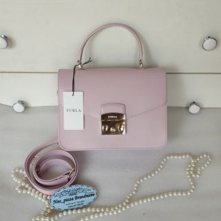 New Furla satchel bag with stap