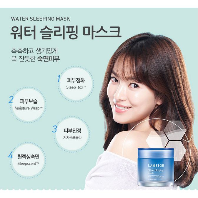 ปลอมคืนเงิน Laneige Water Sleeping Mask 70ml (New Release)