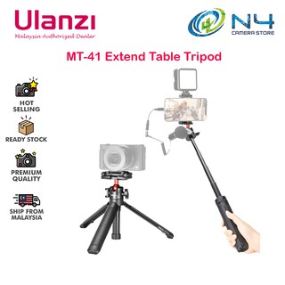 Ulanzi MT-41 ขาตั้งกล้องสามขา แบบขยายได้ หัวบอล ปรับได้ ที่วางกล้องโทรศัพท์ เดินทาง Vlogging