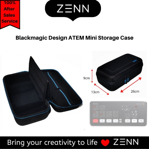 Zenn กล่องเก็บของ ดีไซน์ Blackmagic ATEM Mini