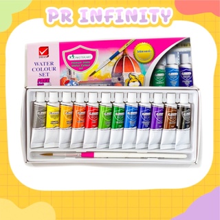 Master Art สีน้ำ 5 มล. (กล่อง12สี) มาสเตอร์อาร์ต