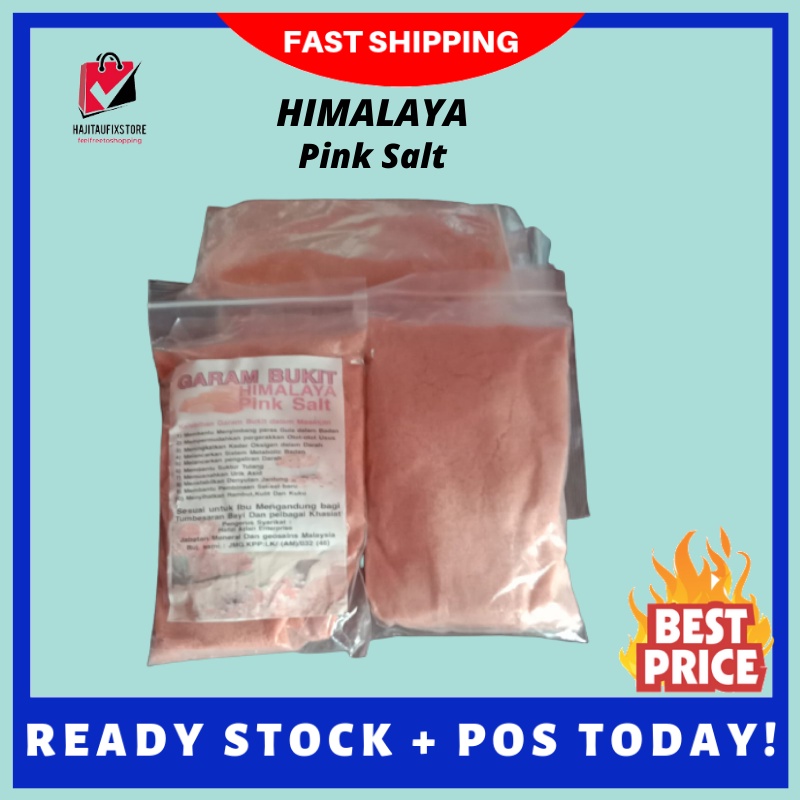 GARAM BUKIT HIMALAYA (HIMALAYA PINK SALT)