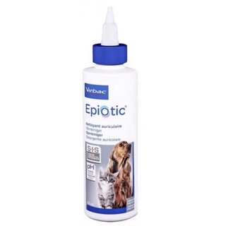 Virbac Epi Otic 125 ml Exp.05/2024  โลชั่นเช็ดหูสำหรับสุนัขและแมว