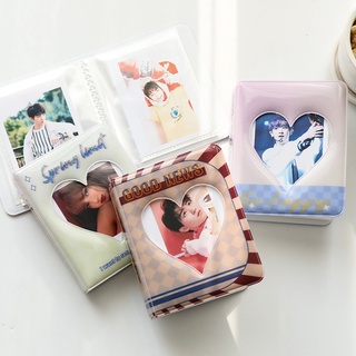 INS 36 Pockets Lovely Mini Photo Album for Lomo Card Photocard Fuji Instax Name Card Holder