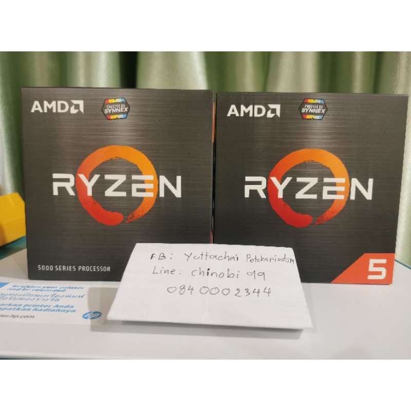 AMD AM4 RYZEN 5 5600X 3.70 GHz Up to 4.6GHz  6C/12T **มือสอง**