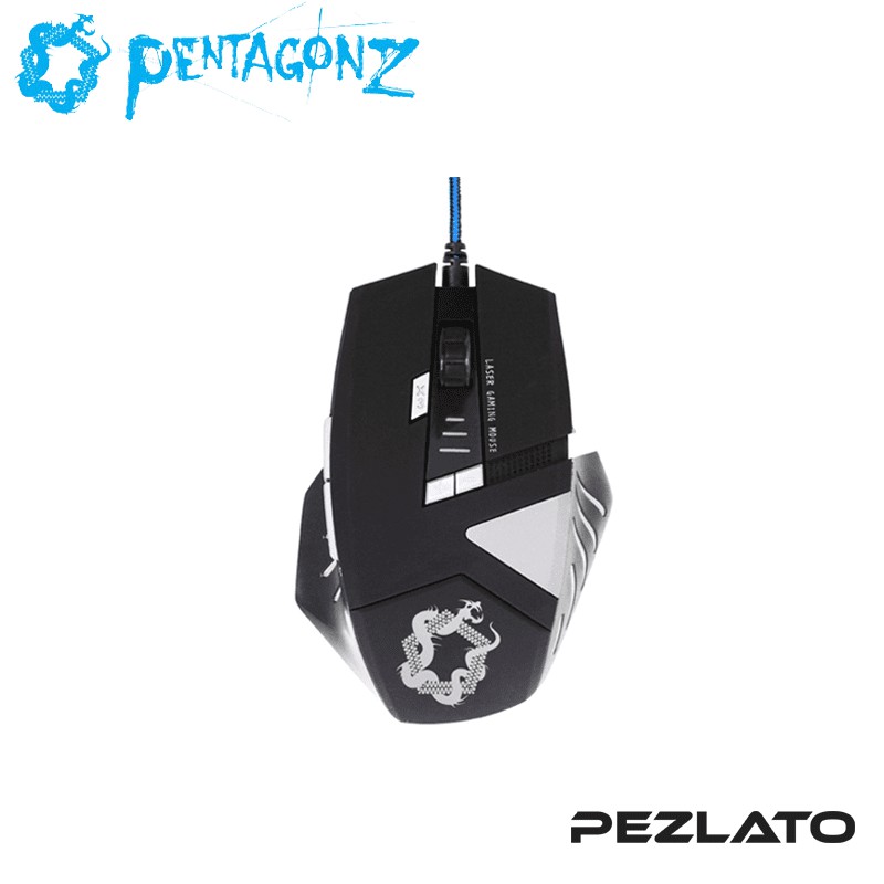PentagonZ Python Gaming Mouse (Black)
