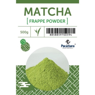 ผงชาเขียวปั่นผงชาเขียว Green Tea Frappe Powder ขนาด 500 กรัม Made in Japan