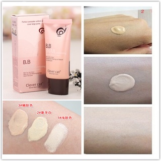 รองพื้นบีบี ครีมหอยทาก Clever Cat Snail B.B Snail Whitening Blemish Balm Cream