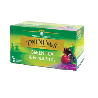 Twinings Green Tea &amp; Forest Fruit ชาทไวนิงส์ กรีนที แอนด์ ฟอร์เรสฟรุตส์