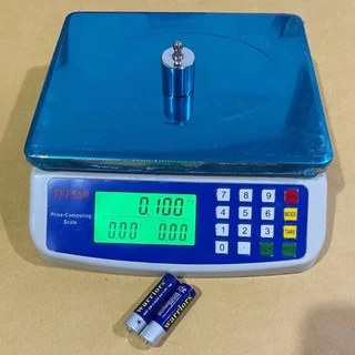 Maxpower เครื่องชั่งอาหารดิจิตอล ชั่งได้ 40 Kg / 1g พร้อมถ่านสเตนเลส ใช้ถ่าน + Adapter DT-580