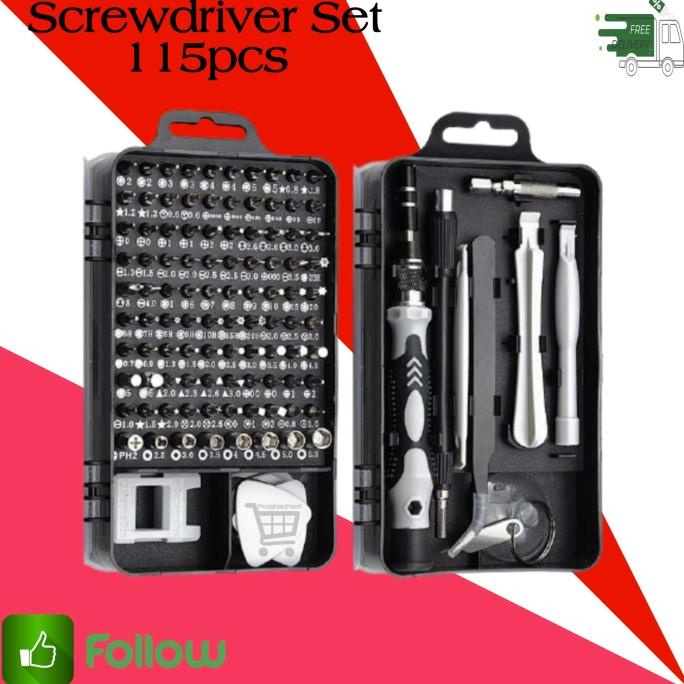 ScrewDriver Set Service HP Electronics Laptop Camera Tablet ScrewDriver 115PC