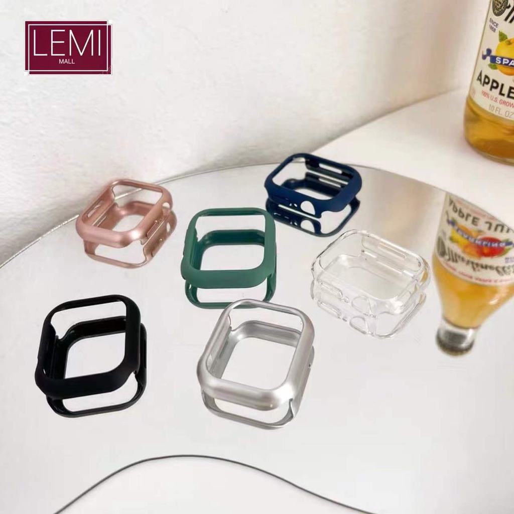 Iwatch11 10  8 7 S6 5 4 3 2 1 41 มม. 45 มม. ฮาร์ดพีซีเคสกันกระแทก iWatch Series 10  38/40/41/42/46  