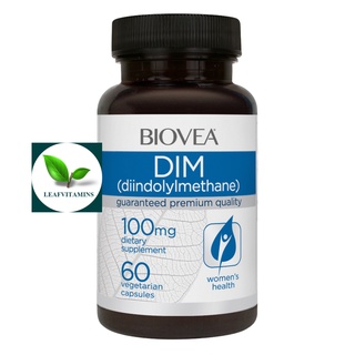 BIOVEA DIM (Diindolylmethane) 100 mg complex / 60 Capsules