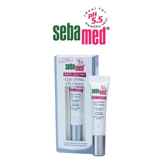 SEBAMED ANTI-AGEING Q10 LIFTING EYE CREAM 15 ml. ซีบาเมด บำรุงรอบดวงตา