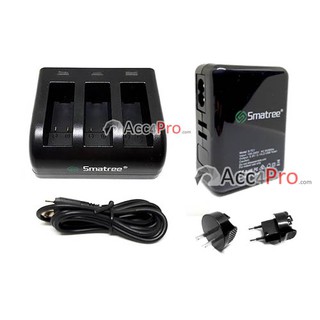 Smatree Triple charger Hero5, 6 ,7 set