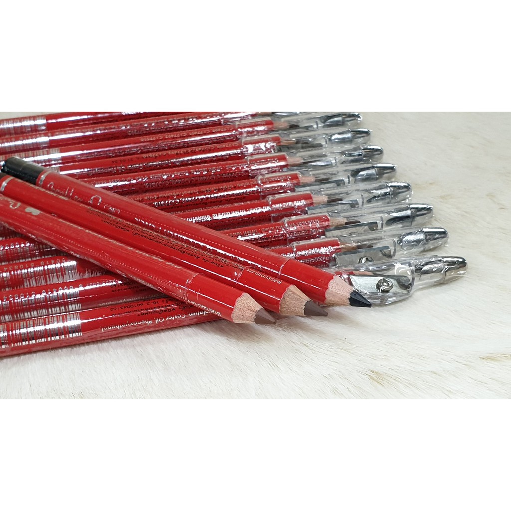 Sweet Heart Eye Brow pencil with shapener สวีทฮาร์ท ดินสอเขียนคิ้ว พร้อมกบเหลา SweetHeart