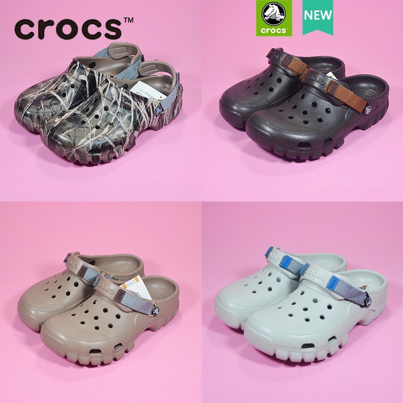 รองเท้า croc ผู้ชาย CLASSIC ALL-TERRAIN รองเท้าหัวโตผู้หญิง cross รองเท้าชายหาด น้ําหนักเบา ใส่สบาย เหมาะกับการเดินทาง สําหรับผู้ชาย#202651